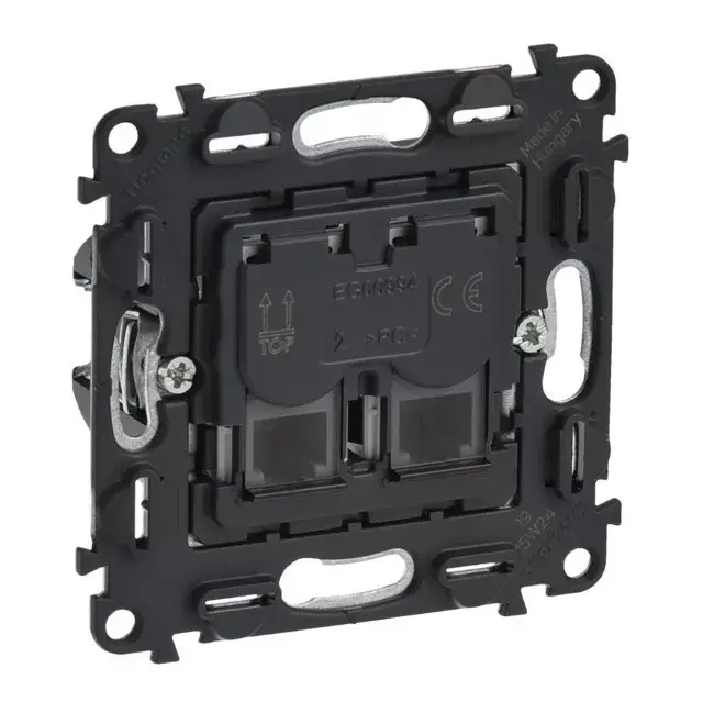 Olcsó Legrand 753039 Valena InMatic 2xRJ11 csatlakozóaljzat mechanizmus ( Legrand 753039 )