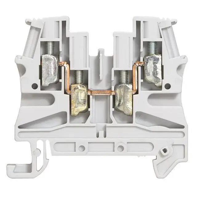 Legrand 037169 Viking3 fázis 4mm2 2-2 be-/kimenet sorkapocs szürke 1 emeletes csavarral ( Legrand 037169 ) Olcsóbb