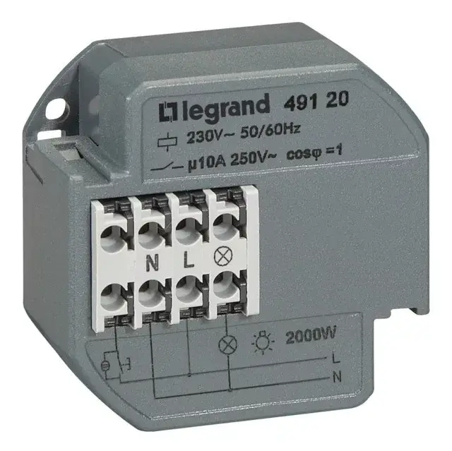 Legrand 049120 CX3 impulzusrelé szerelvénydobozba 10A 230V 1Z - hagyományos ( Legrand 049120 ) Legjobb ár