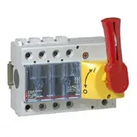 Szuper akció Legrand 022312 Vistop 63A 3P mellső, piros kar/sárga fedlap, terhelésszakaszoló kapcsoló sínre ( Legrand 022312 )