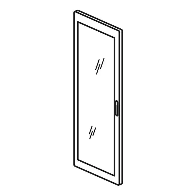 Árengedmény Legrand 020564 XL3 4000 üveg ajtó 725mm domború ( Legrand 020564 )