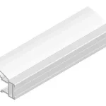 SEVROLL 03806 Fala fogantyú profil 10mm 2,5m ezüst Szuper akció