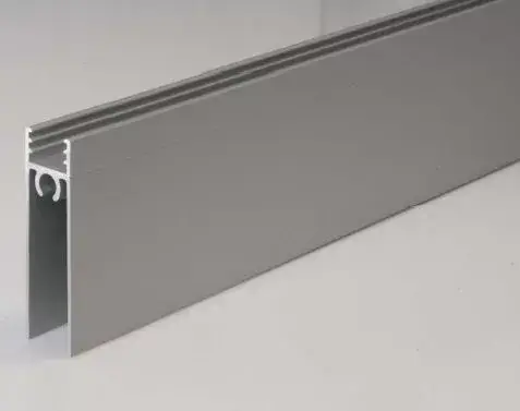 SEVROLL 03747 alsó takaró profil Simple/Blue 2m (10 mm-es rétegeltlemez) ezüst Olcsóbb