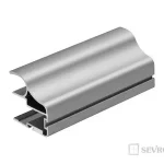 SEVROLL 02728 Unicomfort II fogantyú profil 2,7m ezüst Expressz szállítás
