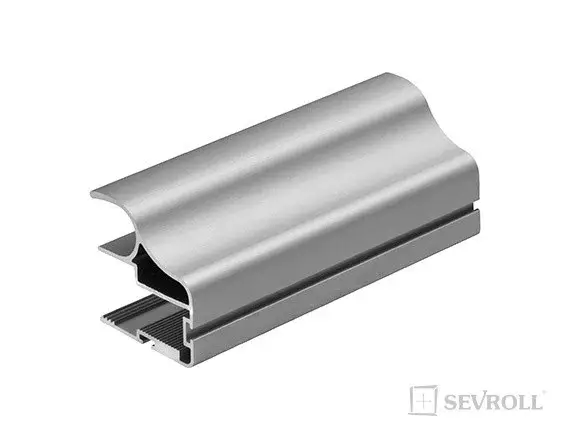 SEVROLL 02728 Unicomfort II fogantyú profil 2,7m ezüst Expressz szállítás