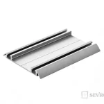 Expressz szállítás SEVROLL 02850 Doubler II alsó vezető profil 2,35m ezüst