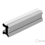 Prémium SEVROLL 02713Julia II fogantyú profil 2,7m ezüst