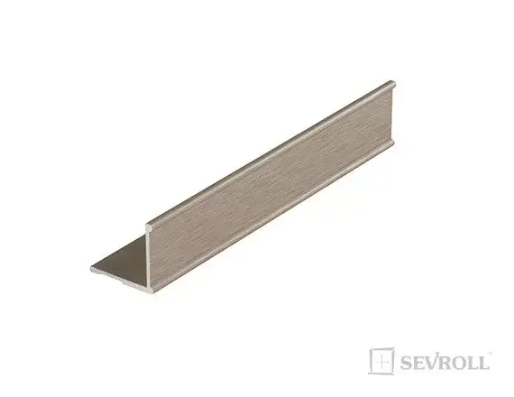 SEVROLL 02935-Y szögletvas K2 Decor 2,35m oliva szálcsiszolt Gyors szállítás