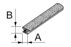 Legjobb ár SEVROLL támfalas kefe becsúsztatható 4,8x6mm