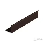 SEVROLL 03459szögletvas K2 1,7m oliva sötét szálcsiszolt Alacsony ár