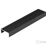 Rendeld meg most SEVROLL profil "U" 18mm 3m fekete szálcsiszolt