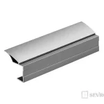 SEVROLL 04607 Beta 16mm fogantyú profil 2,70m ezüst Azonnal elérhető
