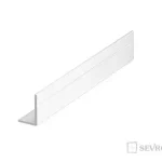 SEVROLL 04053 szögletvas 17x11mm 1,7m fényes fehér Biztonságos fizetés