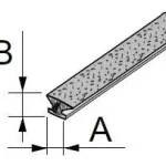 Gyors szállítás SEVROLL 20287-SV támfalas kefe becsúsztatható 4,8x4mm fehér