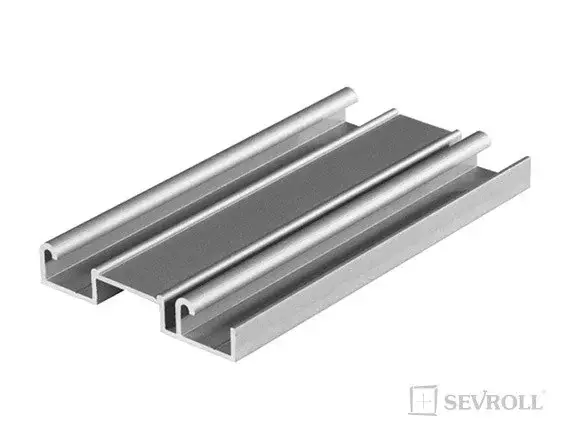 SEVROLL 04762 Gemini II alsó vezetés 3m fényes fehér Csak ma