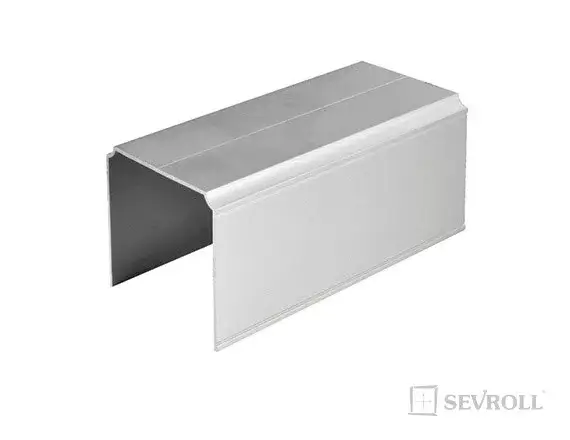 Újdonság SEVROLL03199 Top felső vezetés egyszerű 2,35mm ezüst