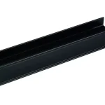 SEVROLL 05304 összekötő profil H18 3m matt fekete Prémium