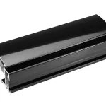 SEVROLL Fox II fogantyú profil 100mm fényes fekete Különleges ajánlat