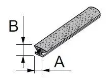 SEVROLL 20082-BL porkefe 4,8x9mm szürke Olcsó