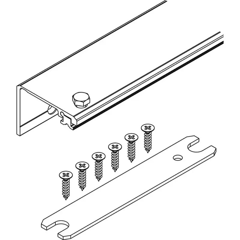 Kiárusítás HAWA 23222 Concepta összekötő profil 55mm, 900mm