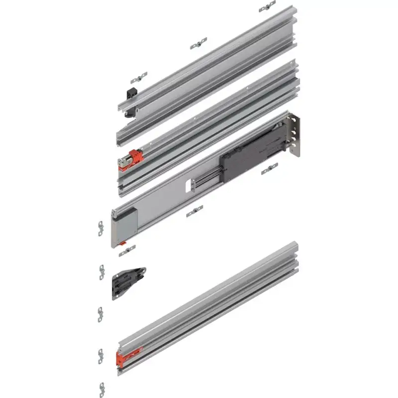 BLUM Revego Duo 802P675D.R2 vezetősín zsebhez, 675 mm, jobb Azonnal elérhető