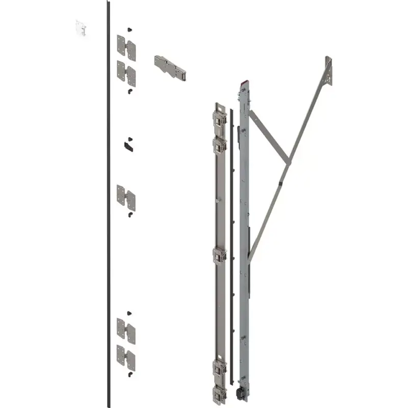 Kihagyhatatlan ajánlat BLUM Revego Duo 802T5000.R2 gerenda pántokhoz, 2407-2556 mm, jobb