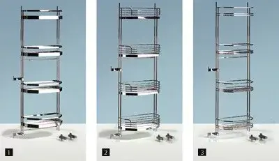 Kihagyhatatlan ajánlat HETTICH 9079849 polcok ajtóra Dispenza Duo 450/1700 mm