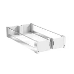Legkelendőbb VIBO Essence ételszekrény kosár 400mm szürke