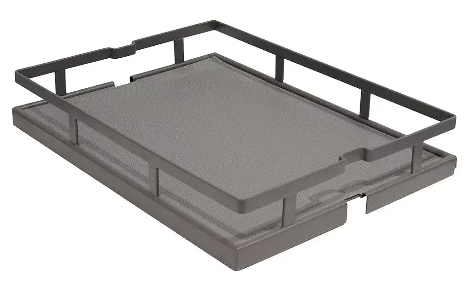 Árengedmény StrongWire élelmiszerszekrény kosár 400 mm sötét szürke