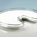 Akciós ár HETTICH 9082233 Revo 90° polc Arena Classic ezüst 900x900 mm