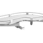 VIBO Galaxy Uniko sarok polc 450/500mm Rendeld meg most
