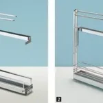 Gyors szállítás HETTICH 9207582 front kihuzású Arena Classic 90° fiók, ezüst