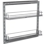 StrongWire oldalsó kosár 250 mm, golyós csillapított fióksín Expressz kézbesítés