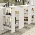 Végkiárusítás KES 002140 K-Line dupla kosár 150mm 90° 3D fehér