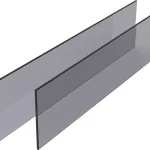 Expressz kézbesítés KES Conero üvegkészlet fiókhoz H168 - LW 434-494, KB-500mm