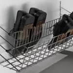 Újdonság HETTICH 9132903 cipőtartó 2-soros 390 mm króm