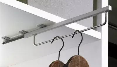 Olcsó HETTICH 9136276 41829 kihúzható fogas vállfákra 350 mm