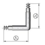 IF Spiral lock kar sarok 2x70mm Kihagyhatatlan ajánlat