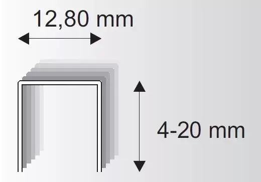 Azonnali szállítás Kárpit kapcsok 338/12-140, 25480 db