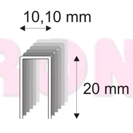 Kapocs 353/20mm ZN M-PR, 4400 db Kedvezmény