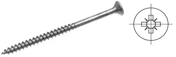 Biztonságos vásárlás StrongFix PZ Csavar 5x70/42 süllyesztett fej részleges menet cink fehér PZ2