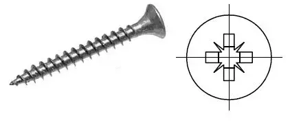 Rendeld meg most StrongFix PZ Csavar3x25 süllyesztett fej cink fehér PZ1
