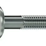 Ajánlat Összekötő bútorcsavar M6x20 cink fehér lapos fejű15mm