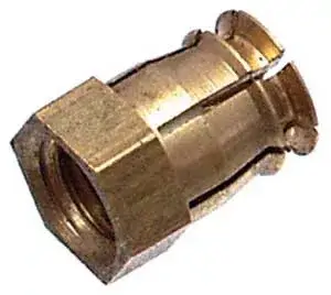 Beütő tipli BU12-M6x12mm sárgaréz Gyors szállítás