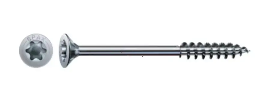 Outlet SPAX csavar 6x220 / 65 süllyesztett fej TXS, W, 4C MH, részleges menet
