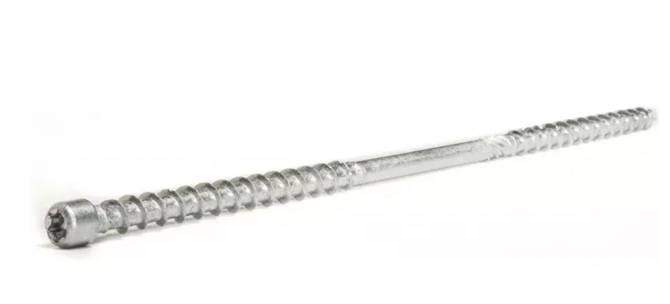 Vásárlói kedvenc TK-csavar TopRoof 8x360mm hengeres fej TX40 fehér cink