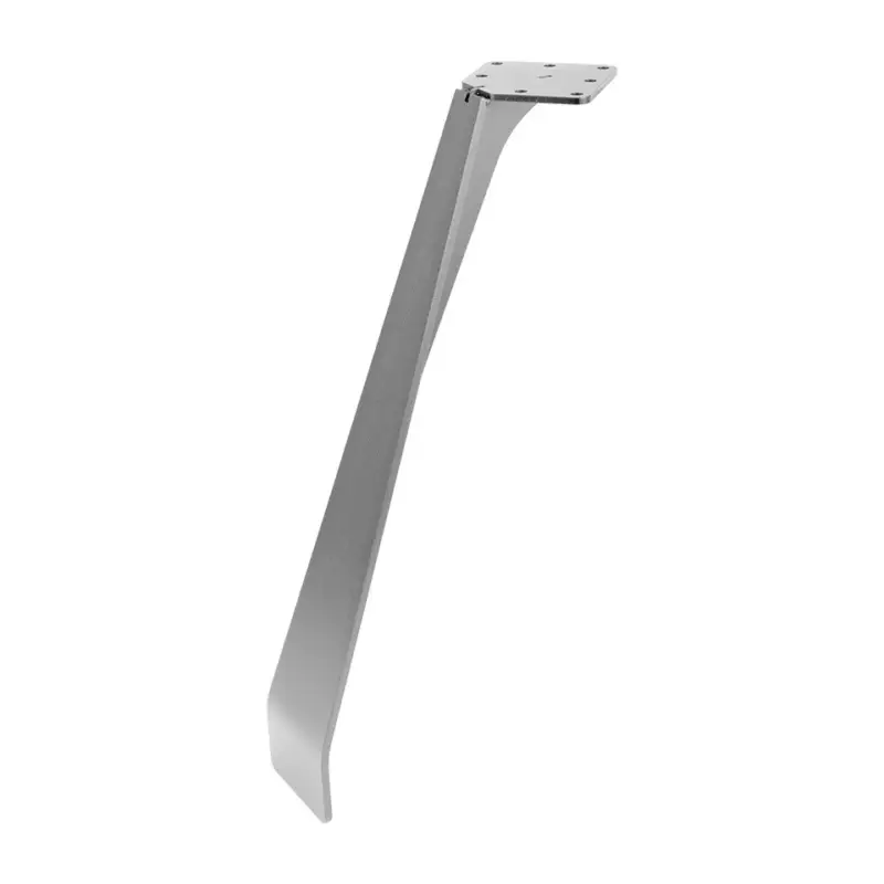 Legjobb ár MILADESIGN ferde asztalláb, dohányzóasztalhoz Etéro ET N42080 ezüst 420mm
