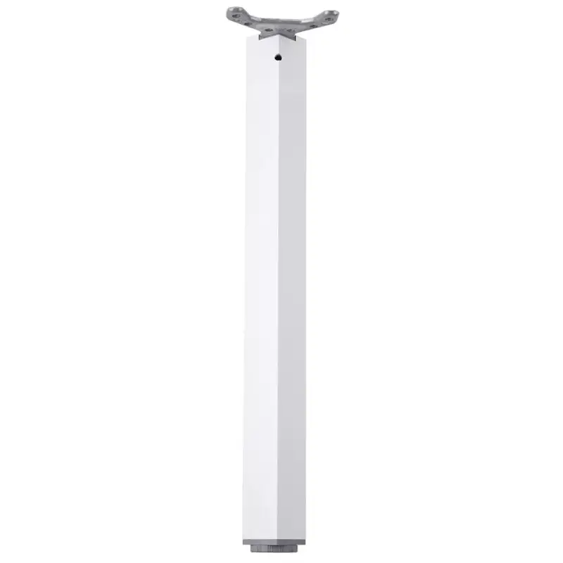 StrongLegs asztal láb TA001, 710R/80x80mm, fehér fényes Korlátozott ajánlat