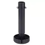 HETTICH 61852 Korrekt láb 130 mm fekete Legjobb ár