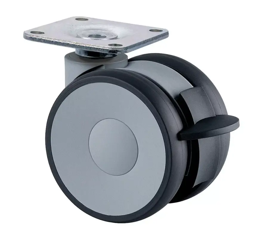 TENTE Kerék Linea 65 mm fékkel 70 kg, sötétszürke Ajánlat